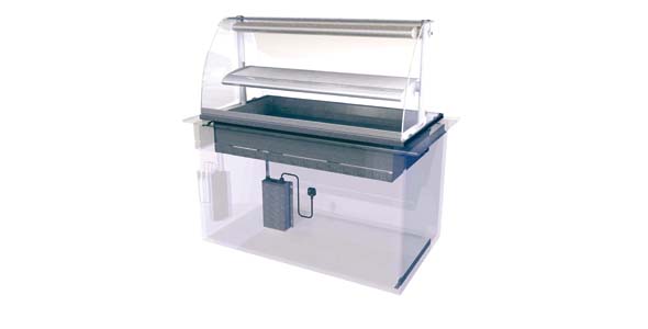 Designlne Drop In Display Heated Deli