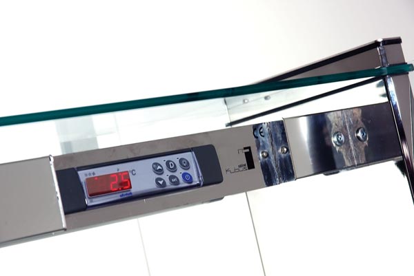kubus drop in display, gantry mounted control