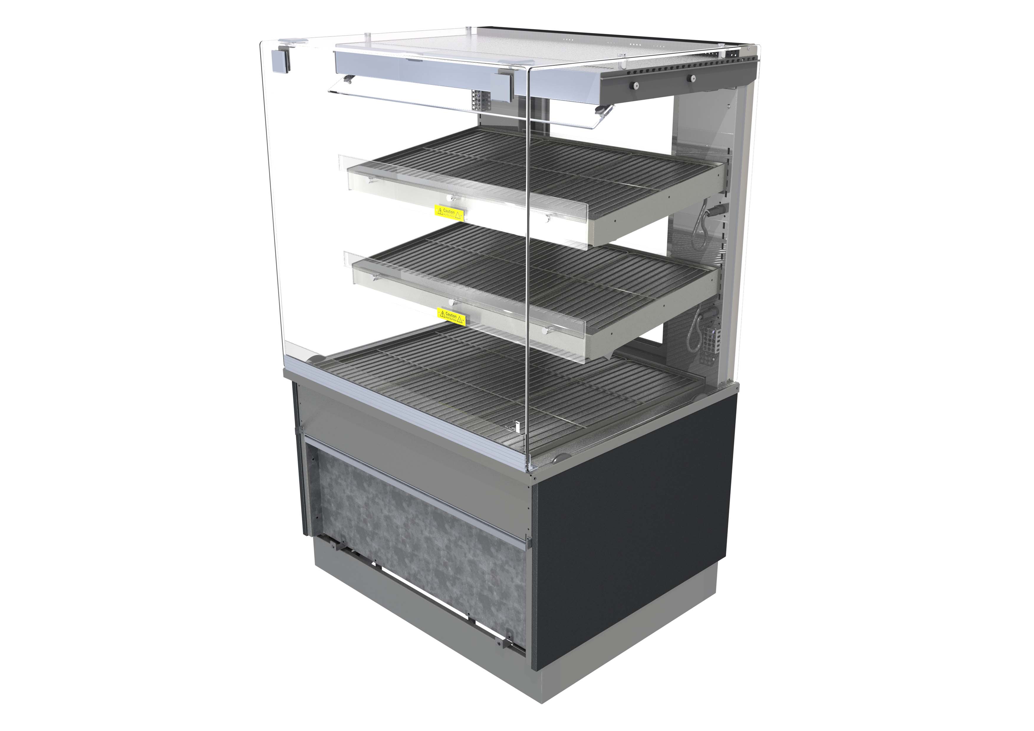 Kubus Assisted Service Heated Patisserie (Rear Doors) (KPH6,9,12AS)