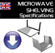 Quick Service Microwave Shelf - Specification