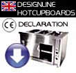 CE Conformance - Designline Hot Cupboards