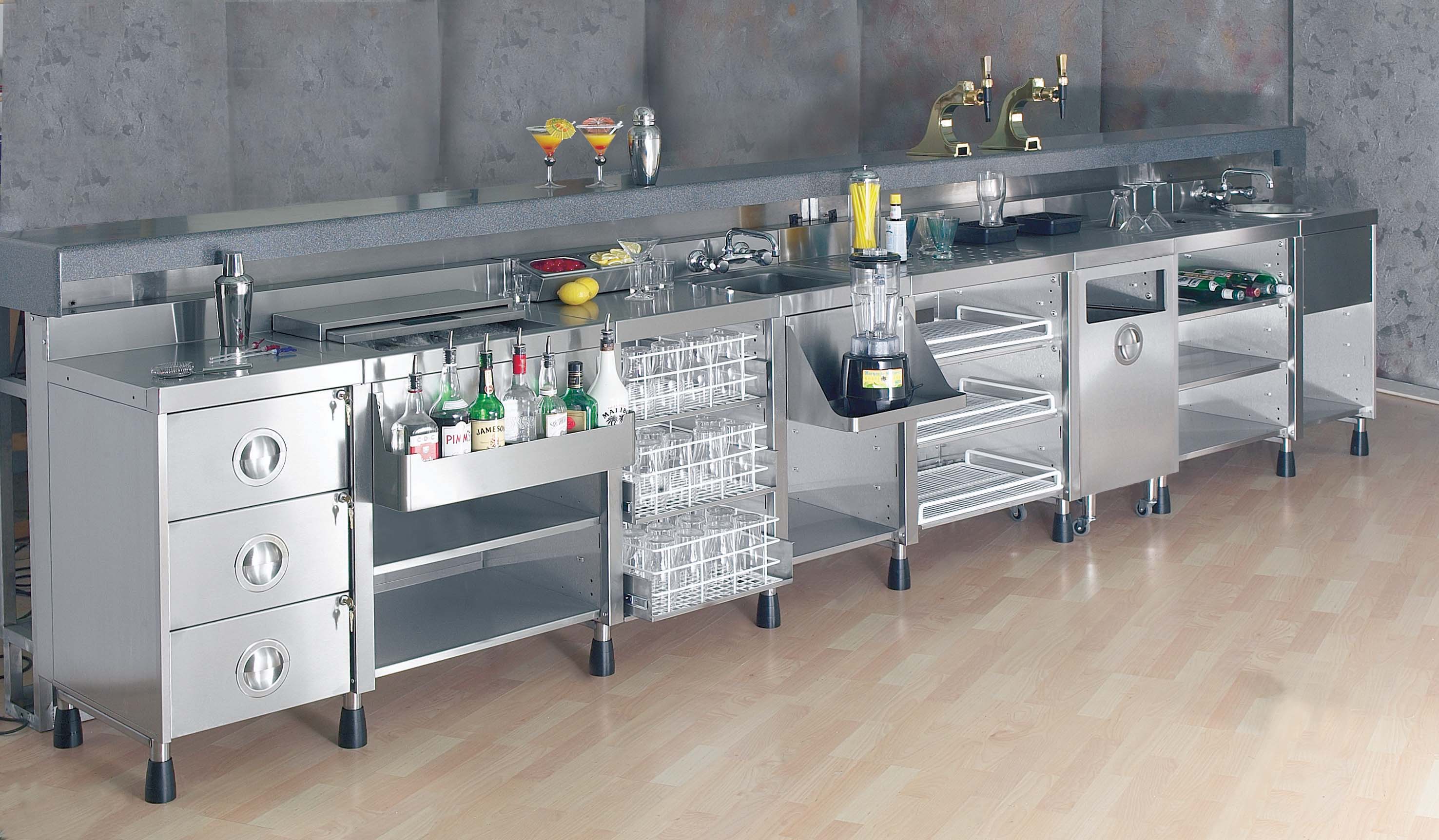 Backbar Bar System CED Fabrication